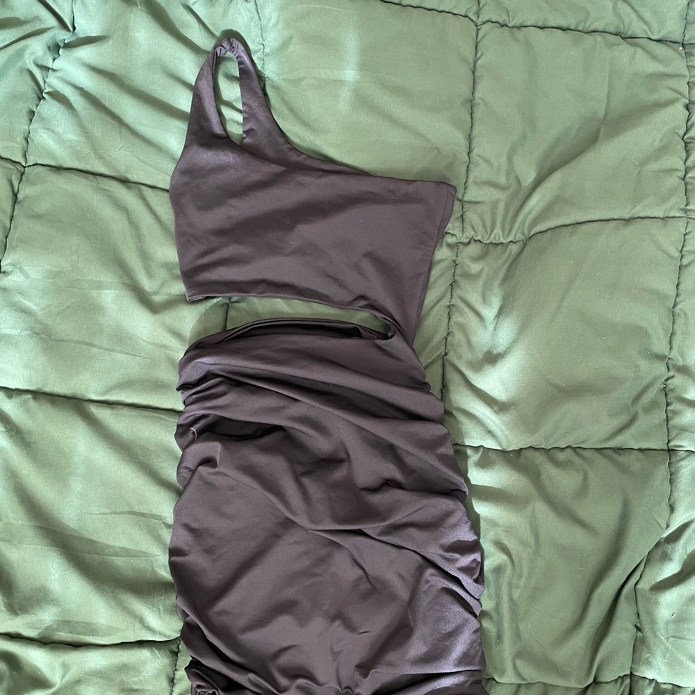 Cutout Bodycon Black Dress